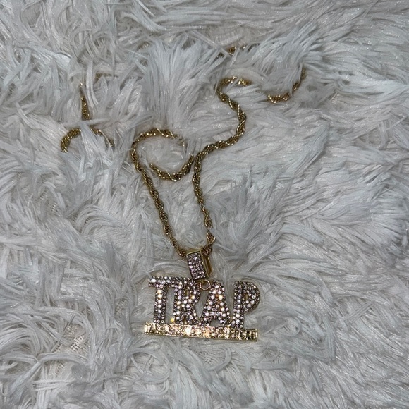 Other - Gold and Silver Fashion Pendant Necklace